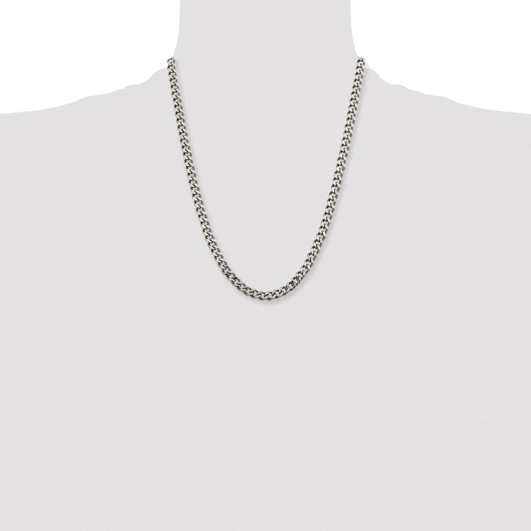 Chisel Stainless Steel 6.75mm Curb Chain