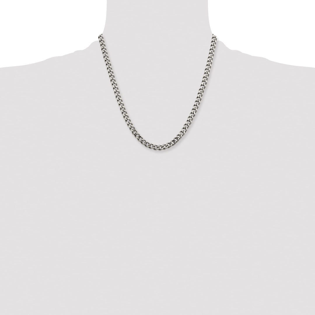 Chisel Stainless Steel 6.75mm Curb Chain
