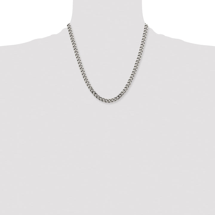 Chisel Stainless Steel 6.75mm Curb Chain