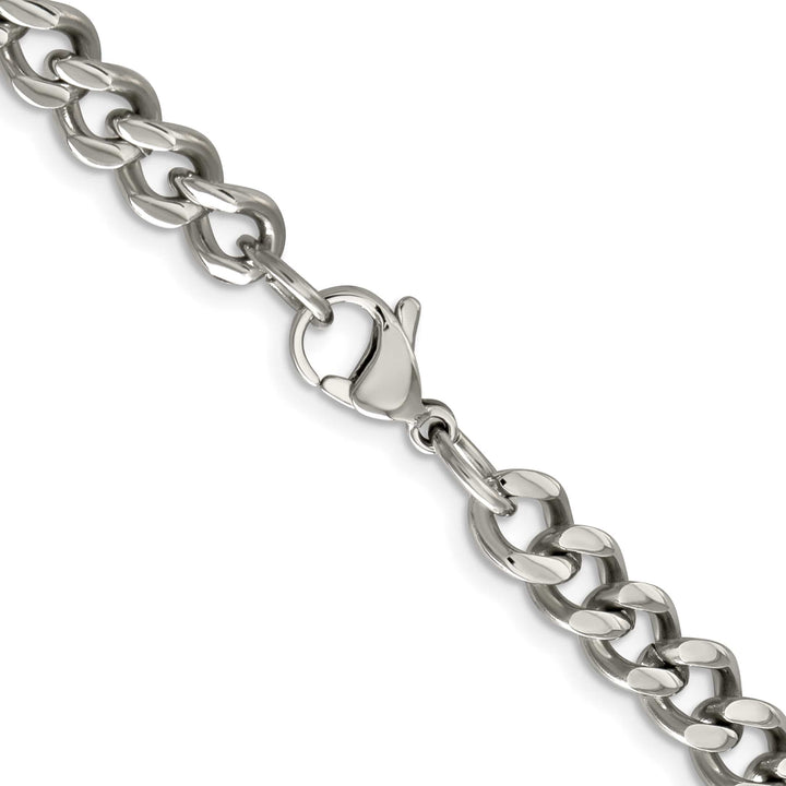 Chisel Stainless Steel 6.75mm Curb Chain