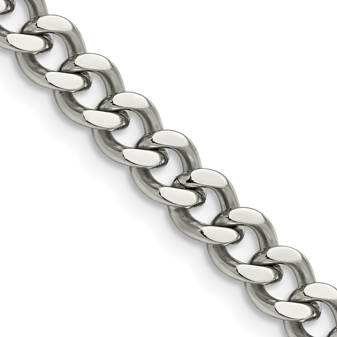 Chisel Stainless Steel 6.75mm Curb Chain
