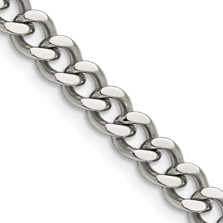 Chisel Stainless Steel 6.75mm Curb Chain