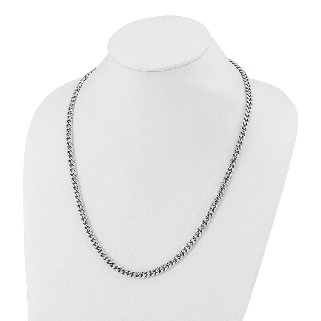 Chisel Stainless Steel 6mm Curb Chain 24 Inch