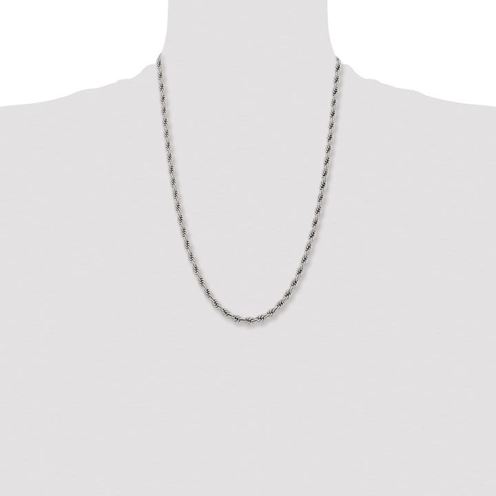 Chisel Stainless Steel 6mm Rope Chain