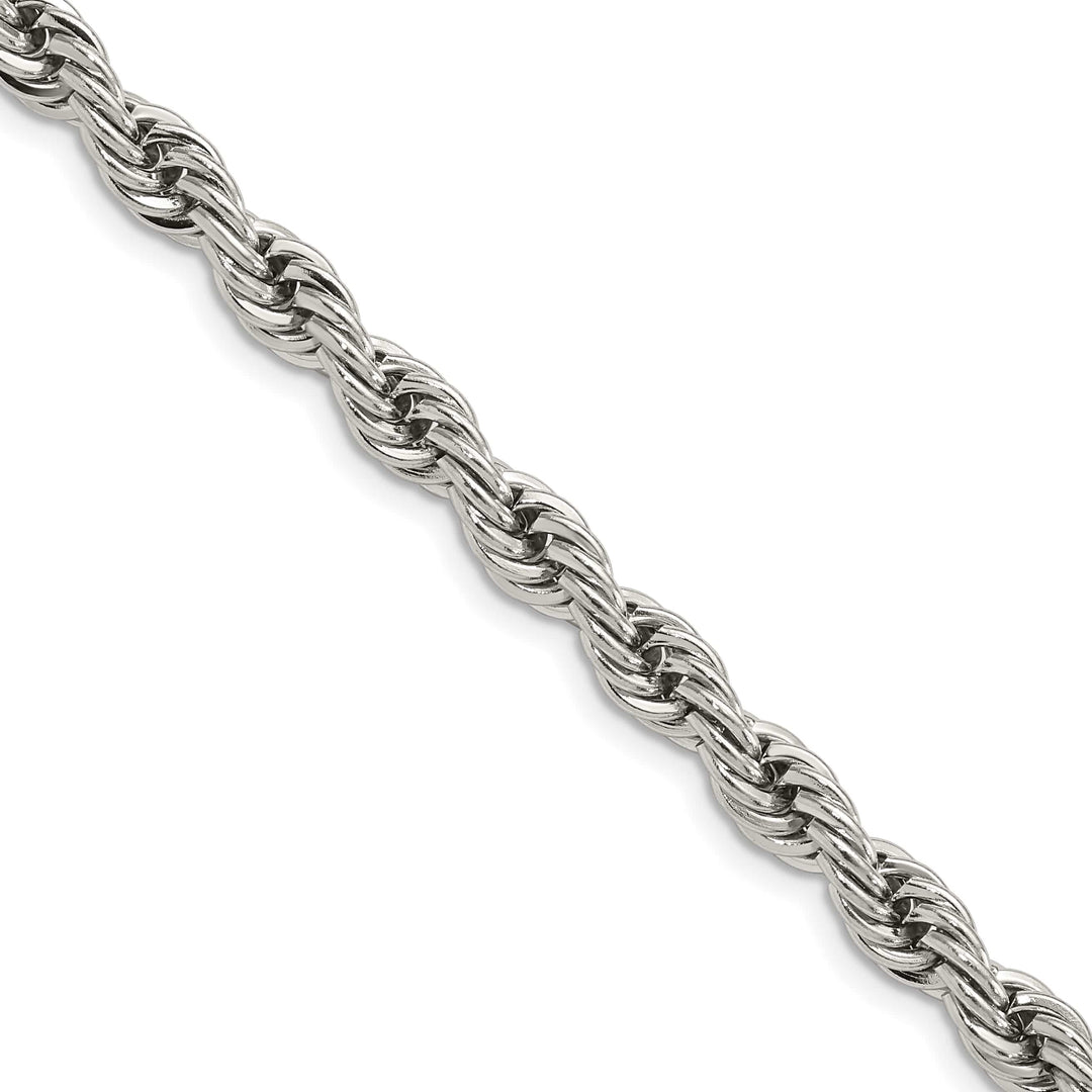Chisel Stainless Steel 6mm Rope Chain