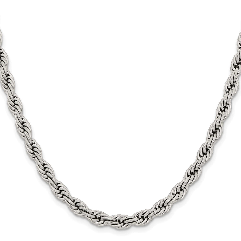 Chisel Stainless Steel 6mm Rope Chain