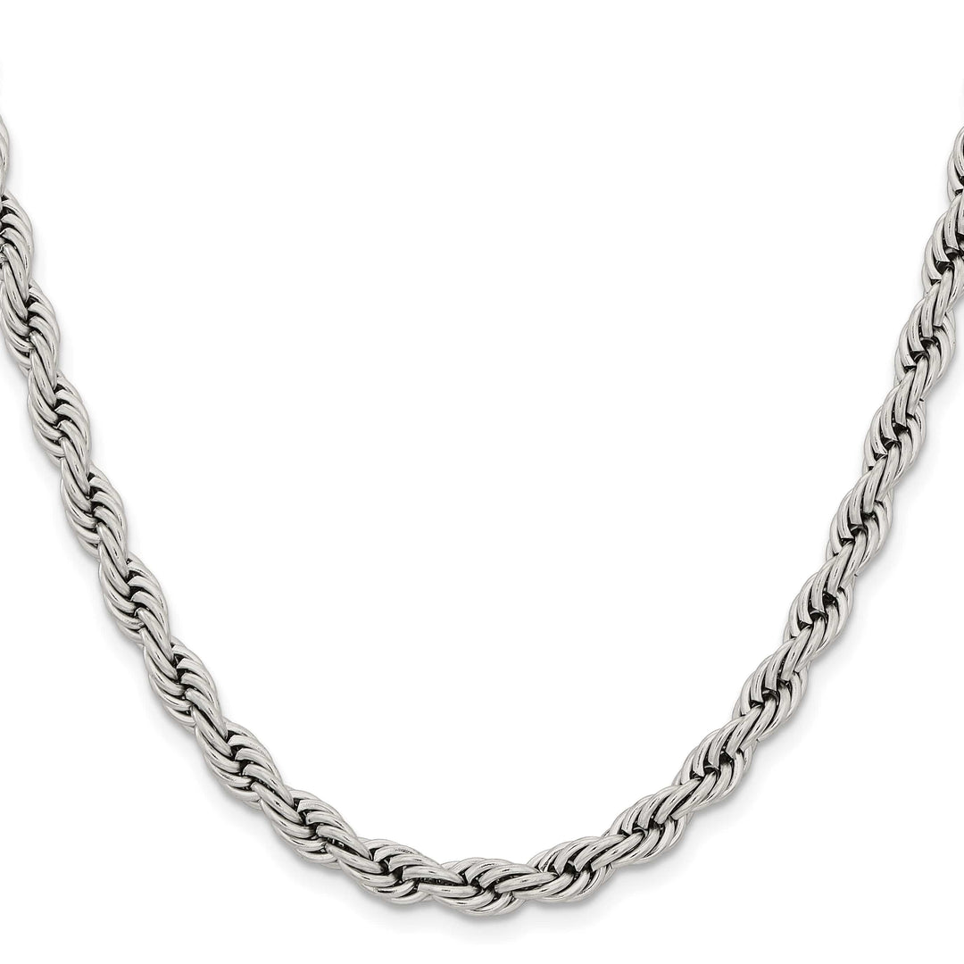 Chisel Stainless Steel 6mm Rope Chain