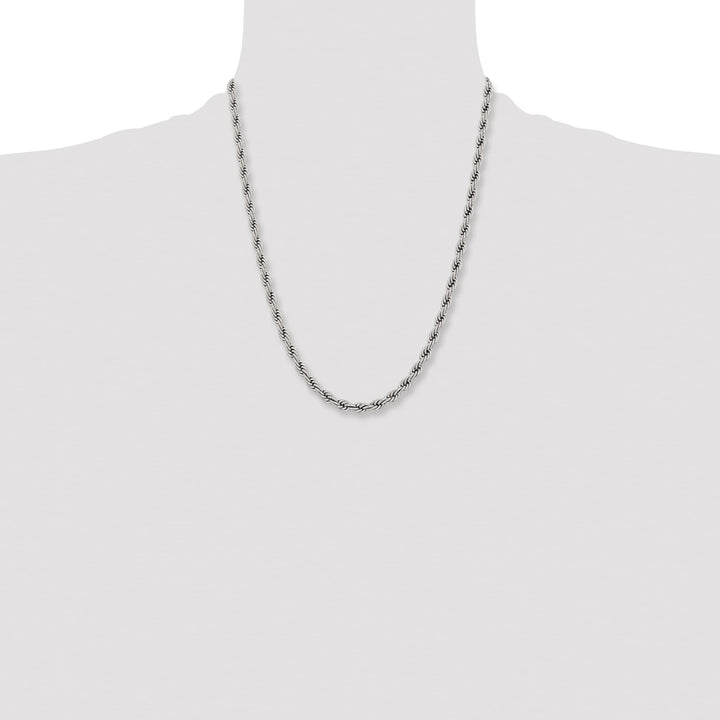 Chisel Stainless Steel 6mm22 inch Rope Chain
