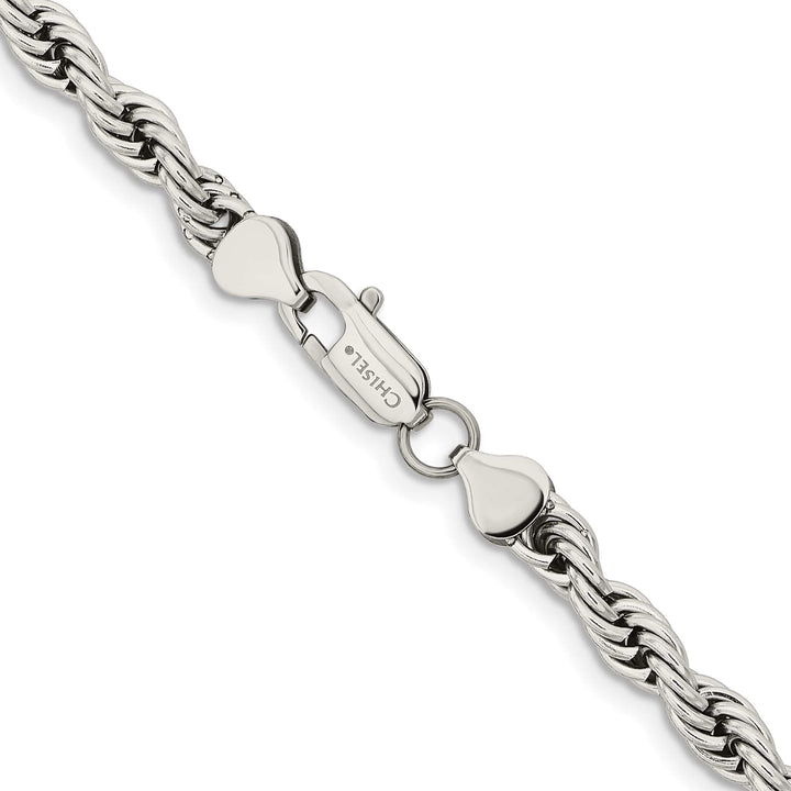 Chisel Stainless Steel 6mm22 inch Rope Chain