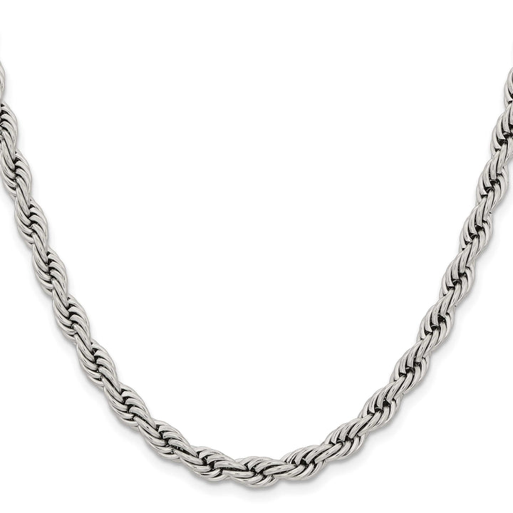 Chisel Stainless Steel 6mm22 inch Rope Chain