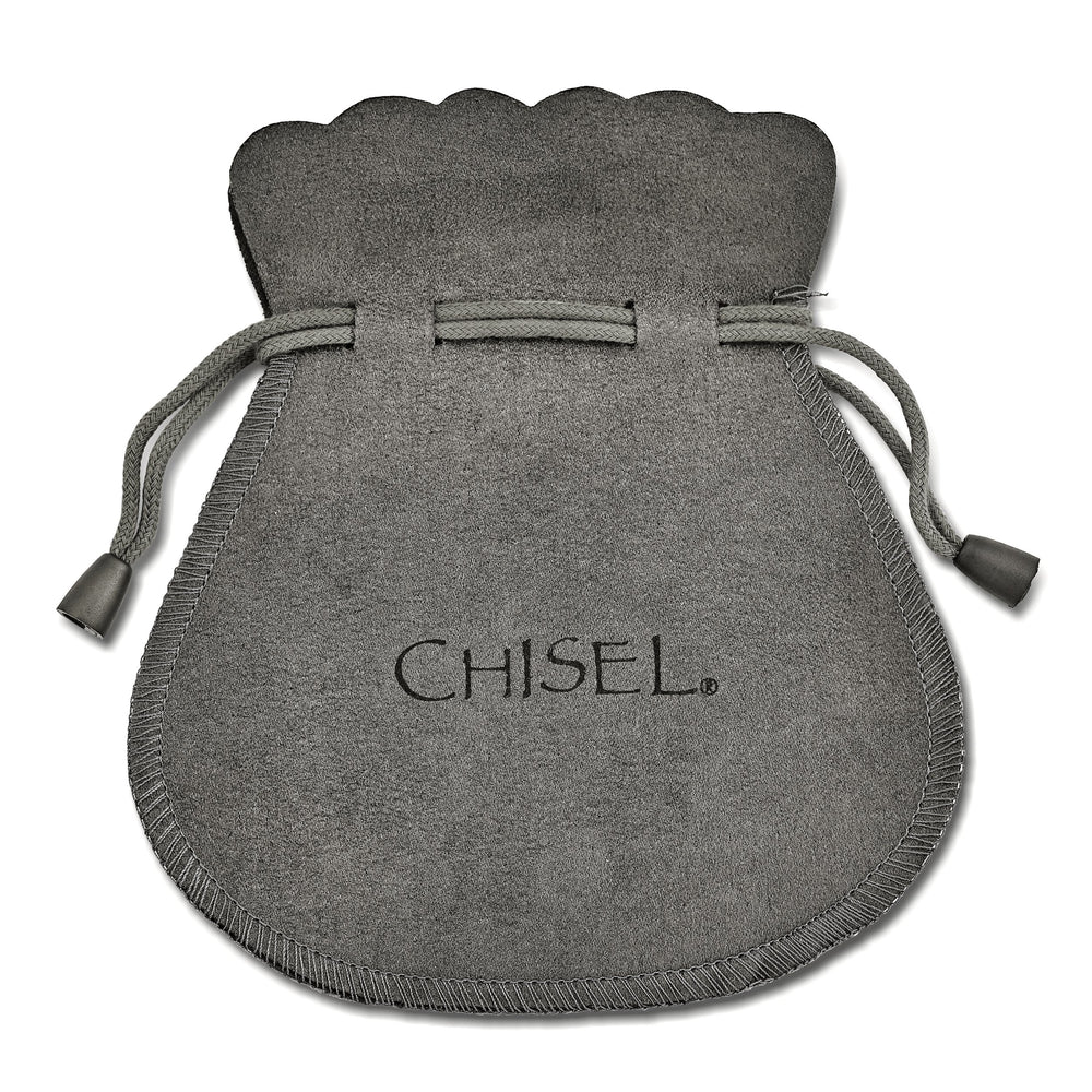 Chisel Stainless Steel 7.5mm Curb Bracelet