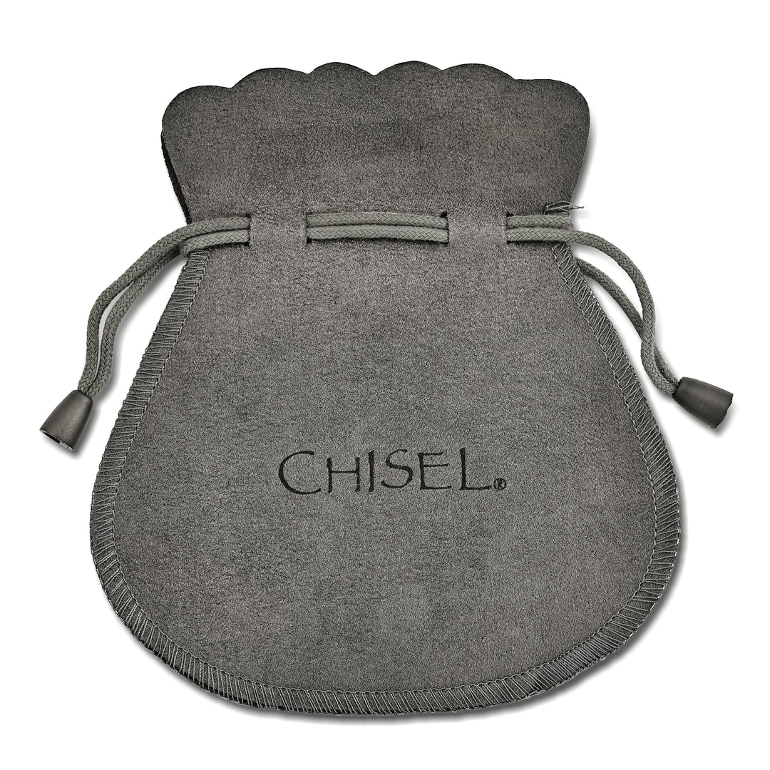 Chisel Stainless Steel 7.5mm Curb Bracelet