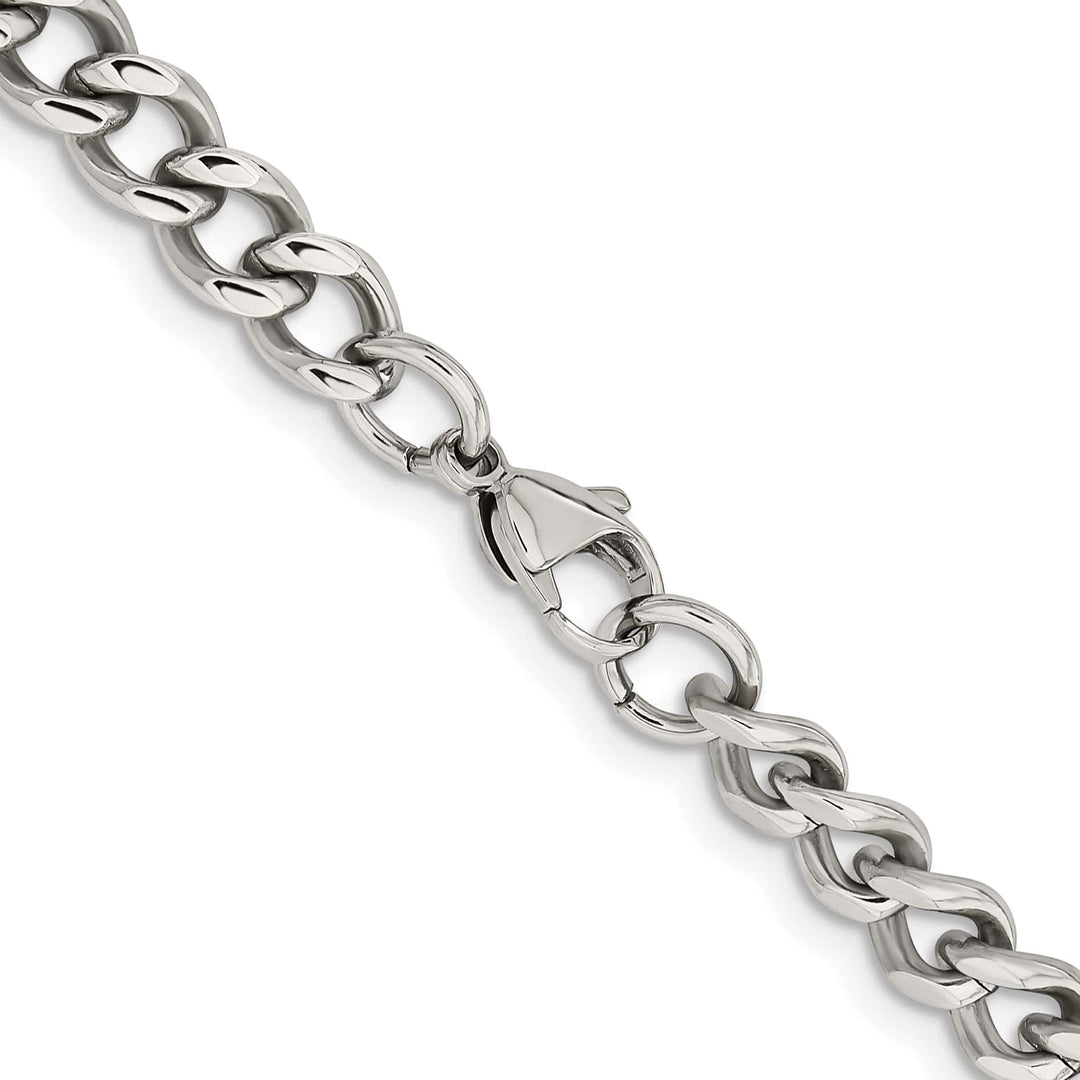 Chisel Stainless Steel 7.5mm Curb Chain