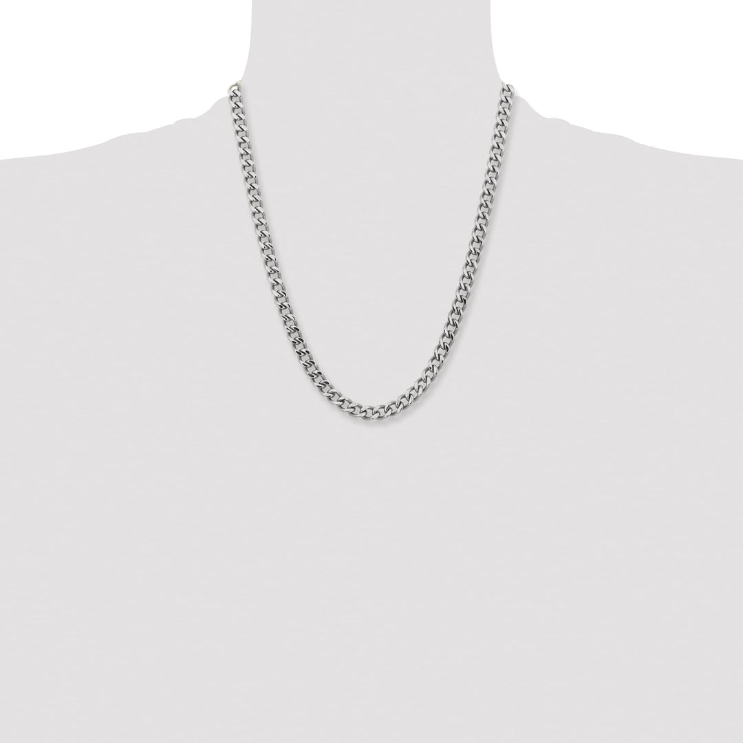 Chisel Stainless Steel 7.5mm Curb Chain