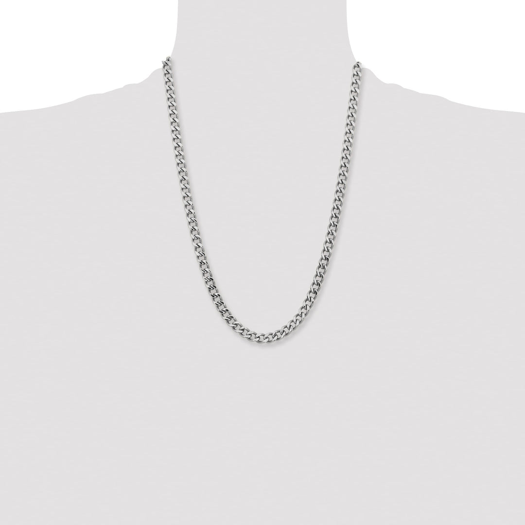 Chisel Stainless Steel 7.5mm Curb Chain