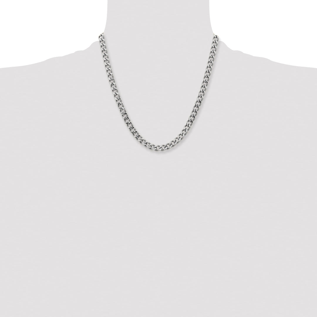 Chisel Stainless Steel 7.5mm Curb Chain