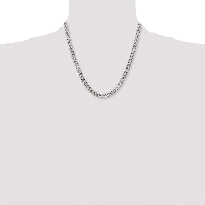 Chisel Stainless Steel 7.5mm Curb Chain