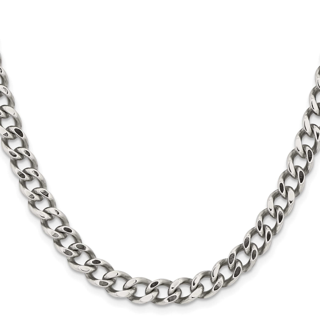 Chisel Stainless Steel 7.5mm Curb Chain