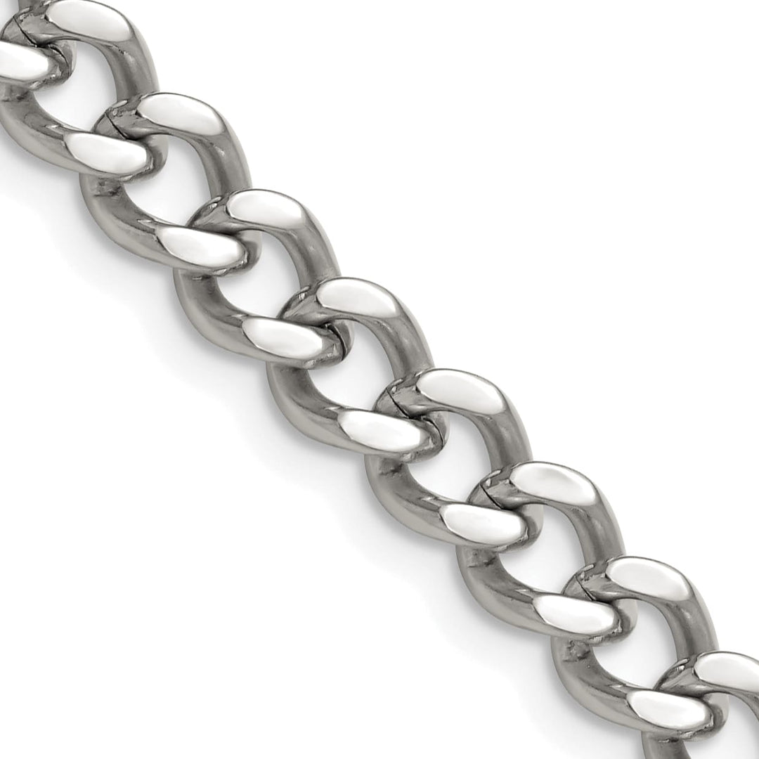 Chisel Stainless Steel 7.5mm Curb Chain