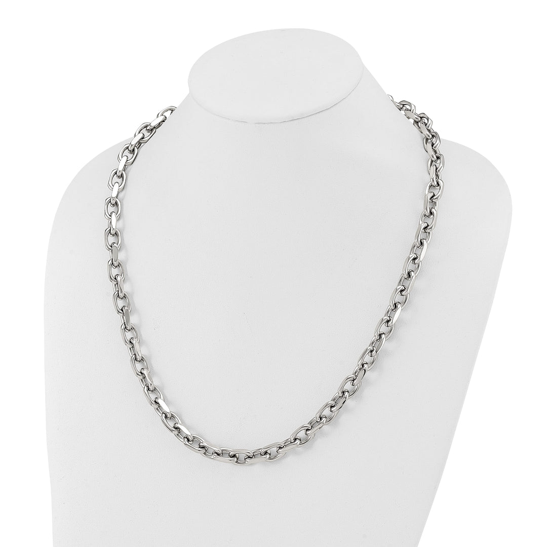 Chisel Stainless Steel 8.5mm Cable Chain 24 Inch