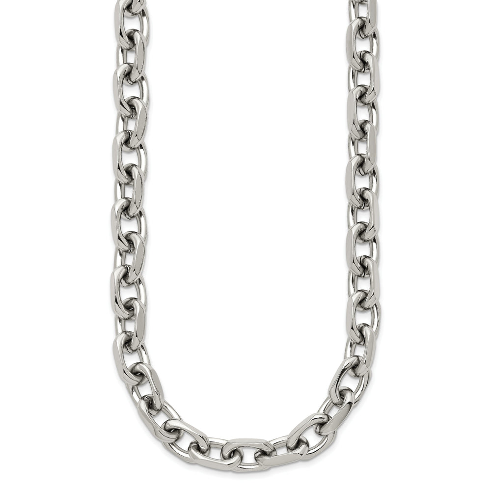 Chisel Stainless Steel 8.5mm Cable Chain 24 Inch