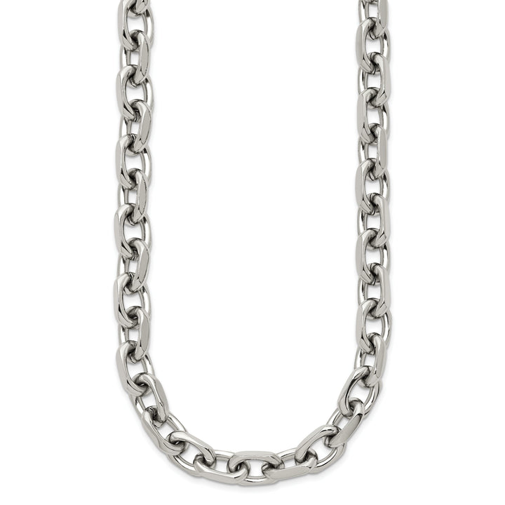 Chisel Stainless Steel 8.5mm Cable Chain 24 Inch
