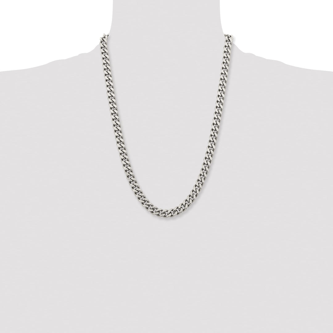 Chisel Stainless Steel 9.5mm Curb Chain