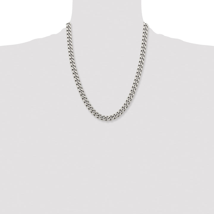 Chisel Stainless Steel 9.5mm Curb Chain
