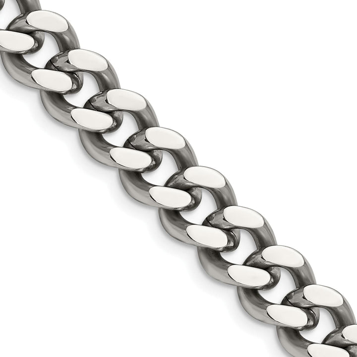 Chisel Stainless Steel 9.5mm Curb Chain