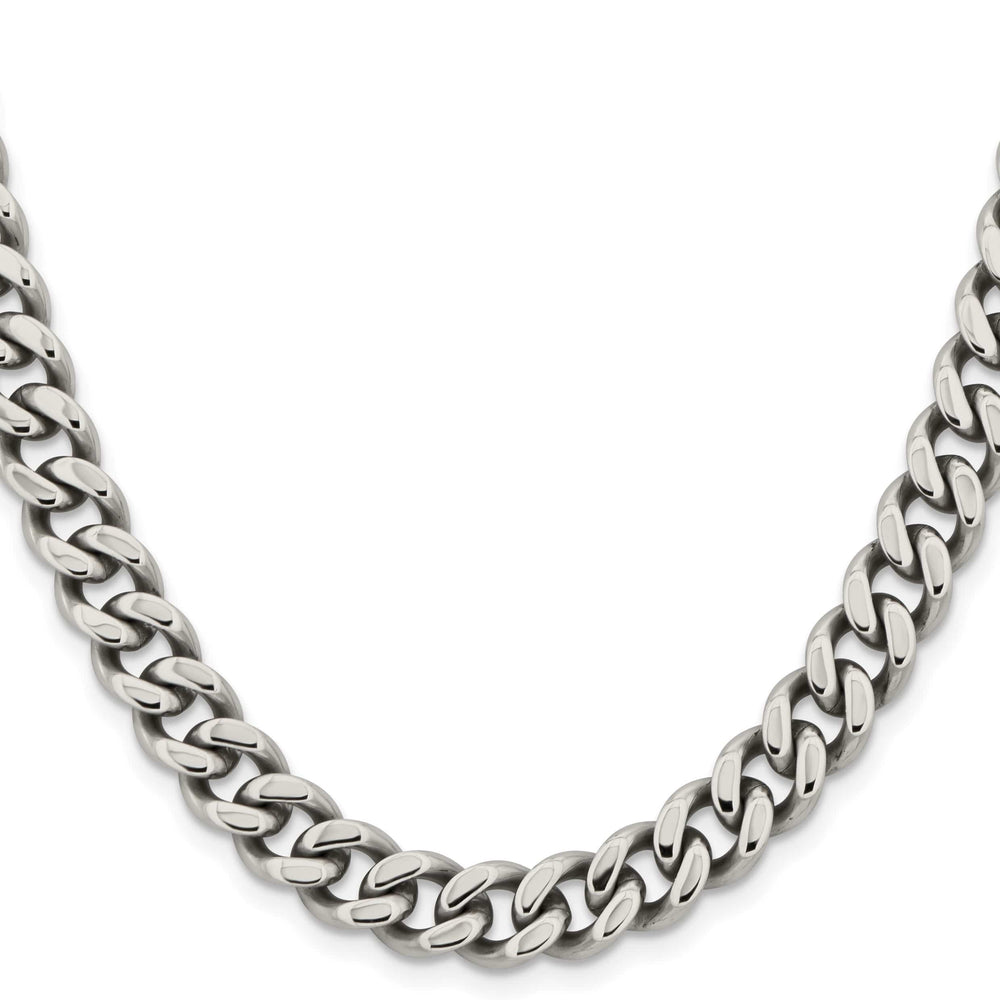 Chisel Stainless Steel 9.5mm Curb Chain