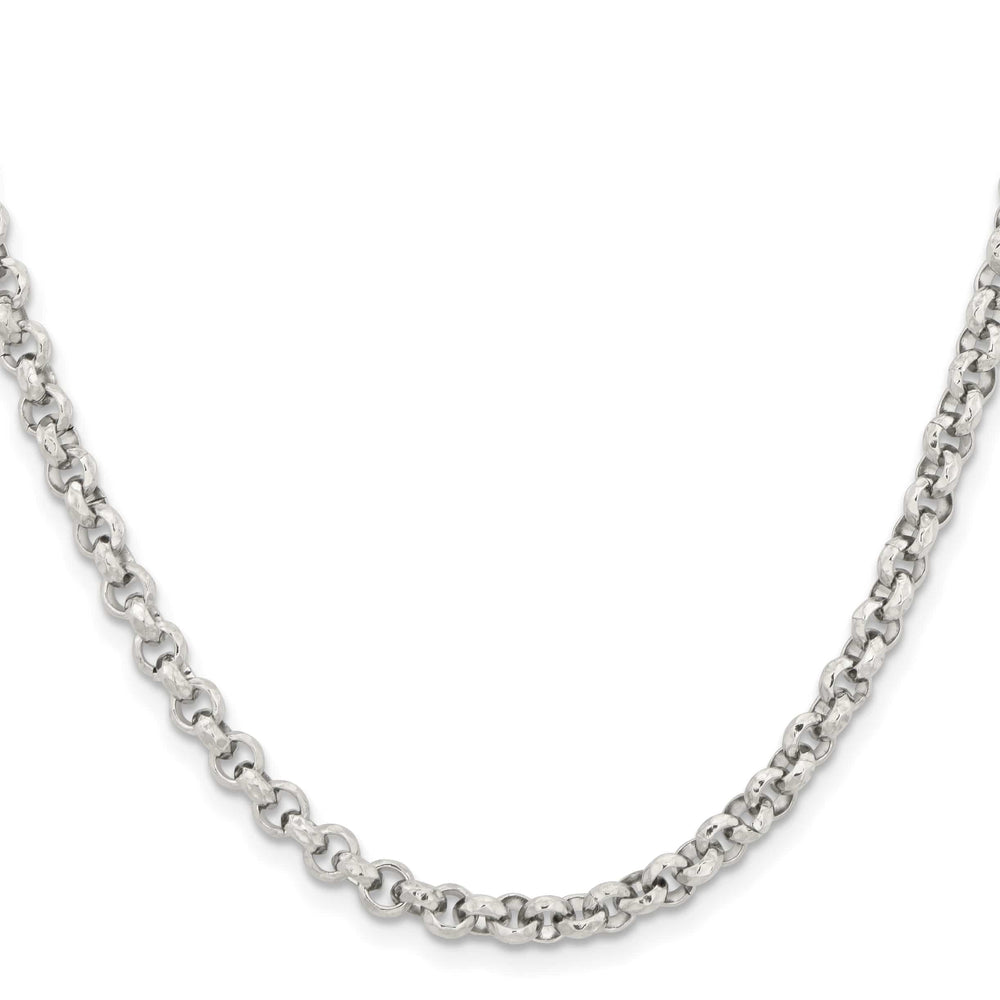 Chisel Stainless Steel and Textured Fancy Rolo Chain