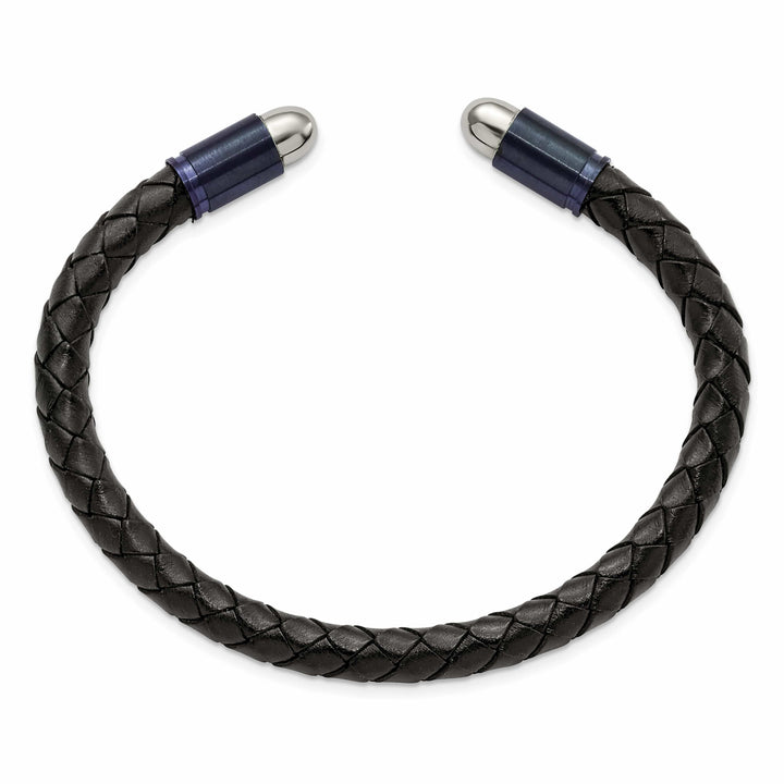 Chisel Stainless Steel Brushed and Blue/Dark Grey IP-plated Black