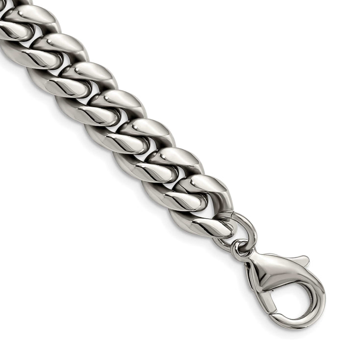 Chisel Stainless Steel Curb Bracelet Bracelet 8.5 Inch