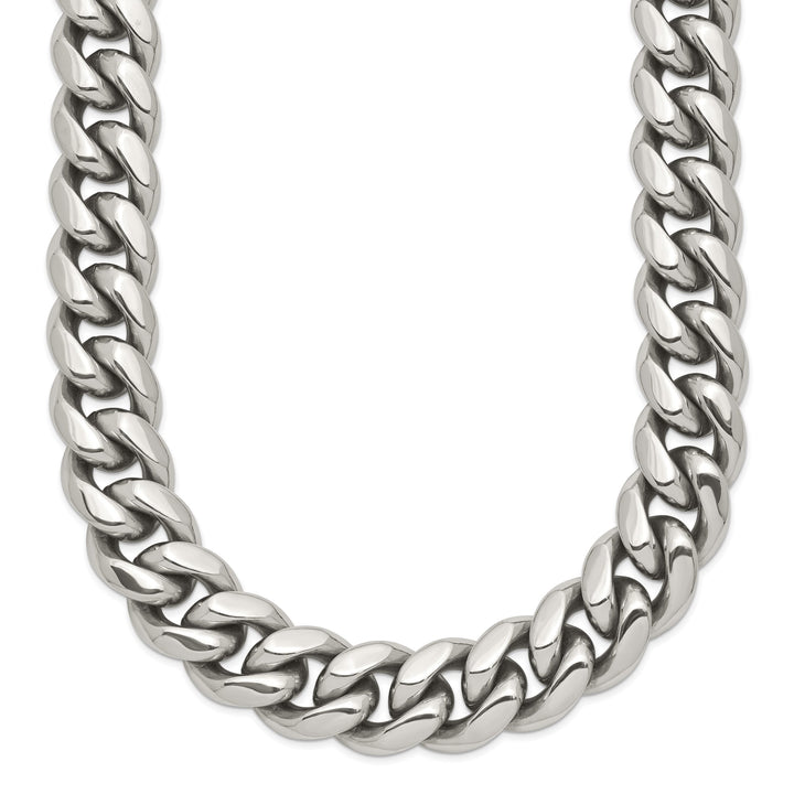Chisel Stainless Steel Curb Chain 24 Inch