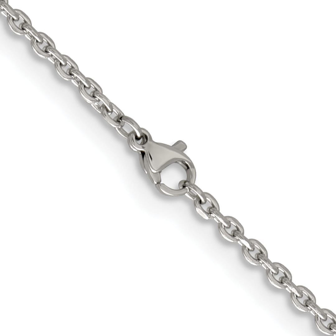Chisel Stainless Steel D.C. 2.7mm Cable Chain