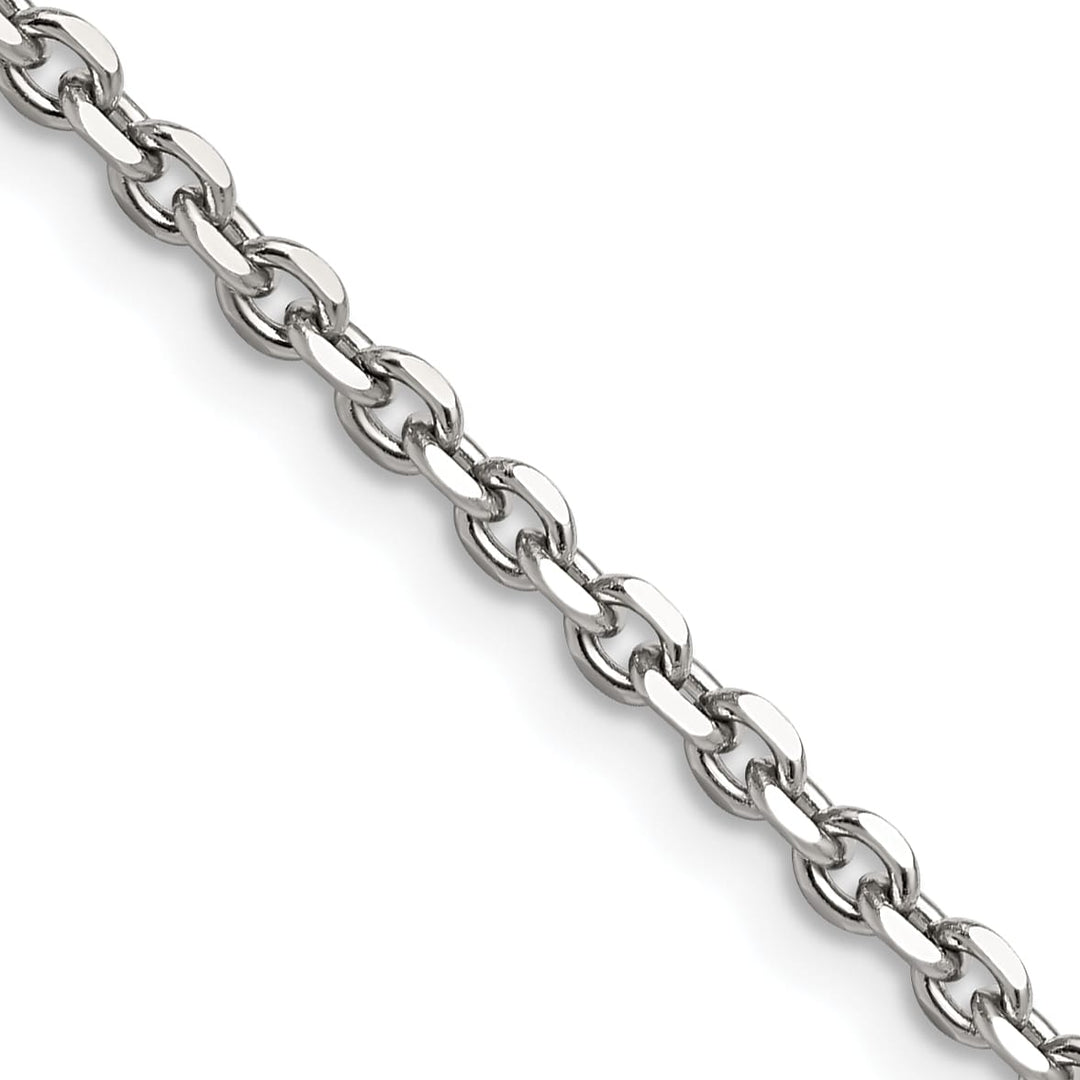 Chisel Stainless Steel D.C. 3.4mm Cable Chain