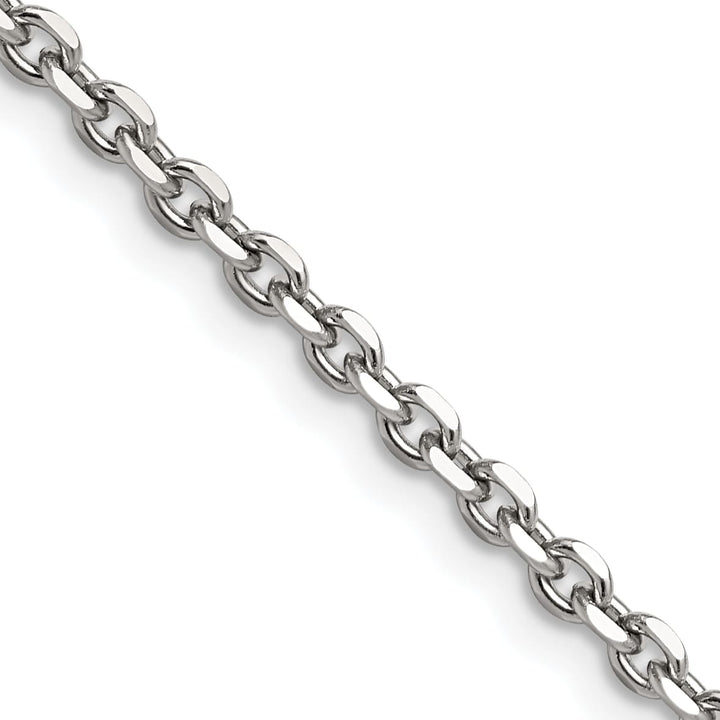 Chisel Stainless Steel D.C. 3.4mm Cable Chain