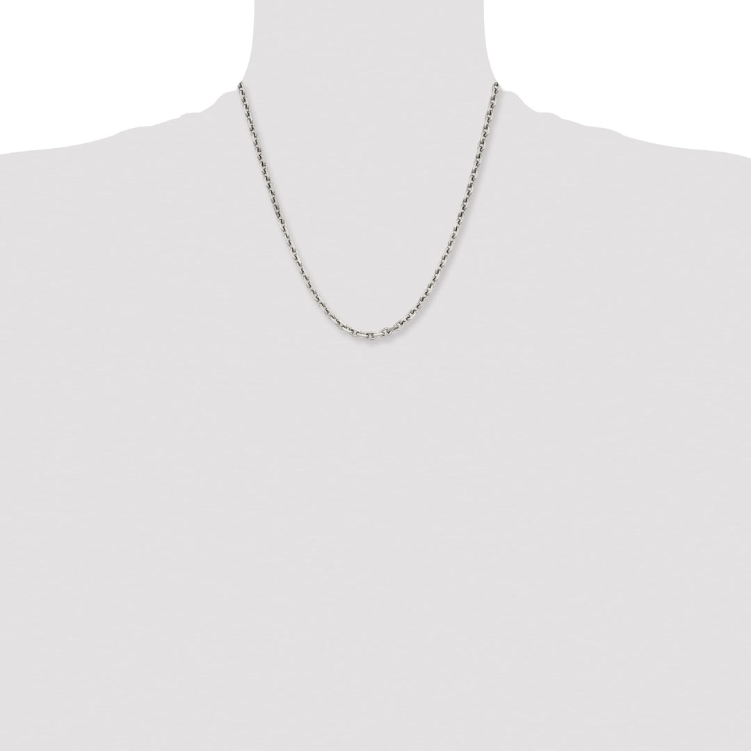Chisel Stainless Steel D.C. 5.3mm Cable Chain