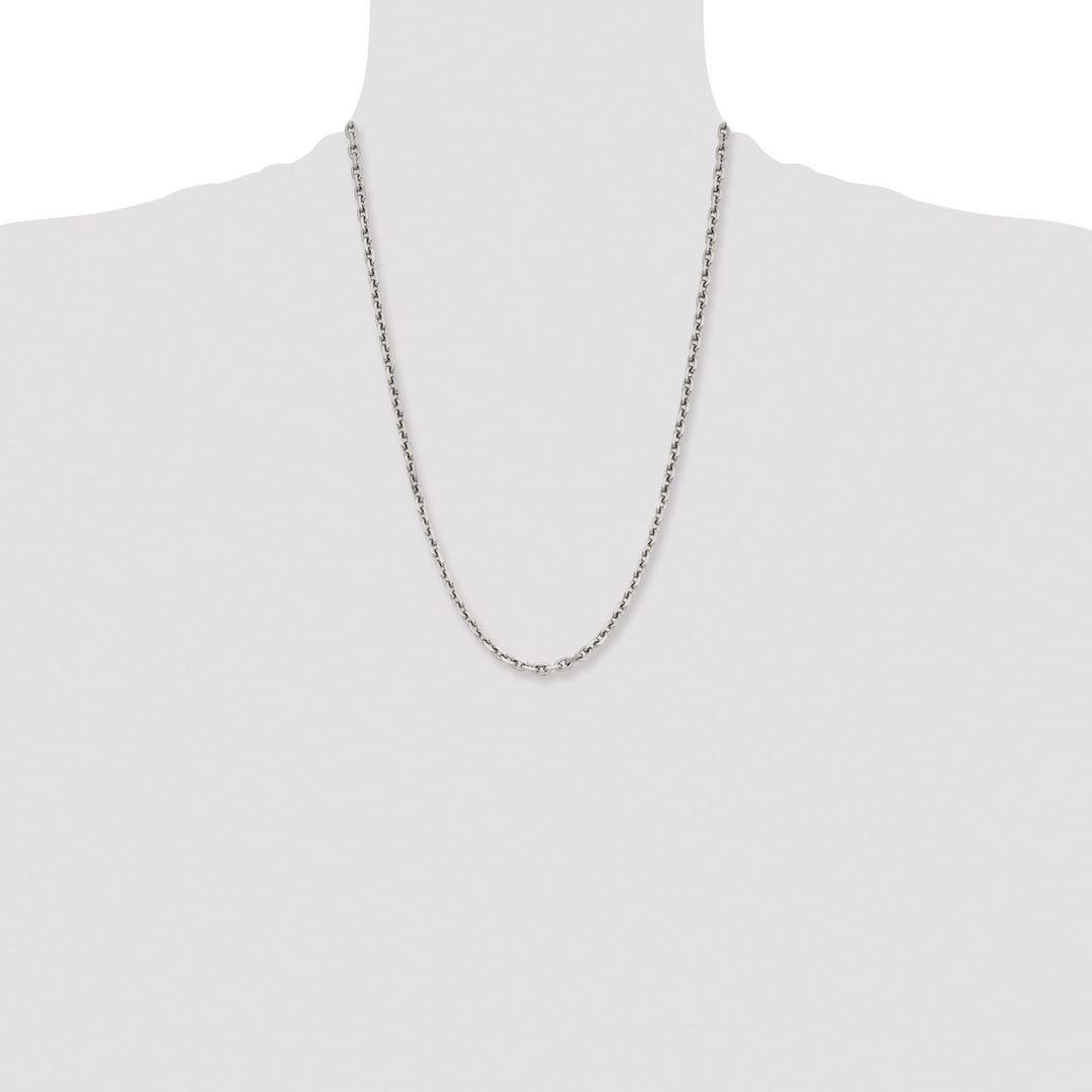 Chisel Stainless Steel D.C. 5.3mm Cable Chain