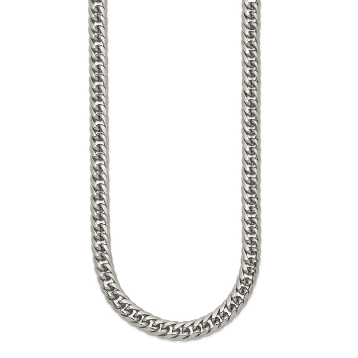 Chisel Stainless Steel Double Curb Chain 24 Inch