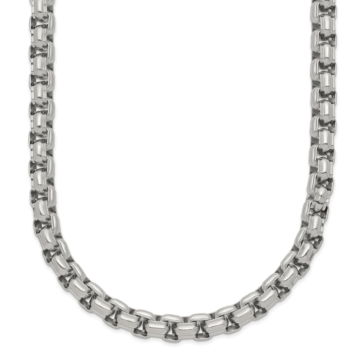 Chisel Stainless Steel Fancy Box Chain 24 Inch