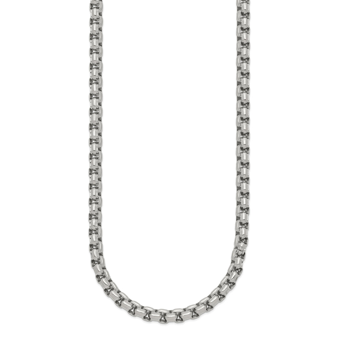 Chisel Stainless Steel Fancy Box Chain 24 Inch
