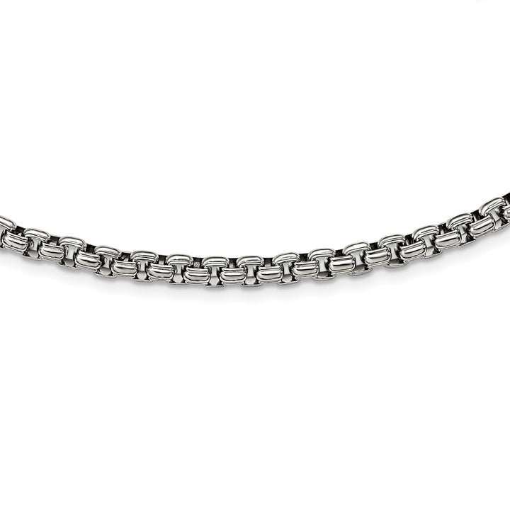 Chisel Stainless Steel Fancy Box Chain 24 Inch