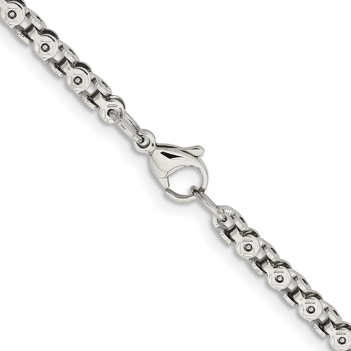 Chisel Stainless Steel Fancy Circle Link Chain