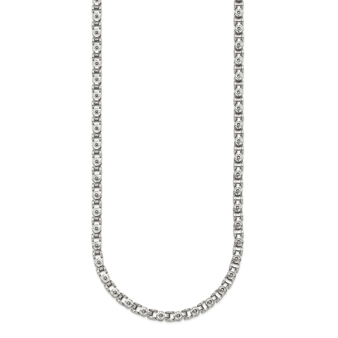 Chisel Stainless Steel Fancy Circle Link Chain