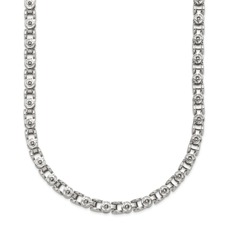 Chisel Stainless Steel Fancy Circle Link Chain