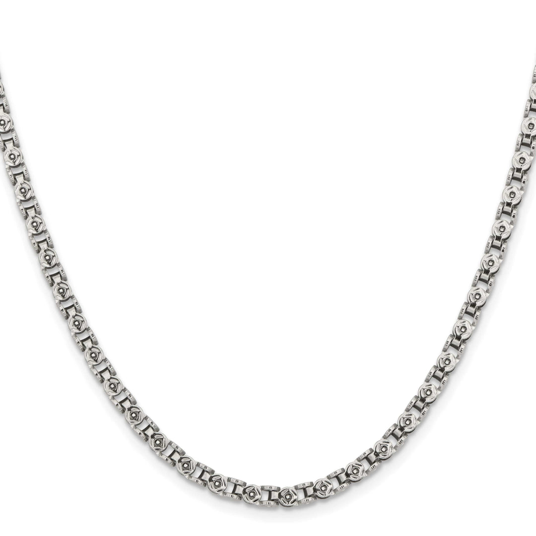 Chisel Stainless Steel Fancy Circle Link Chain