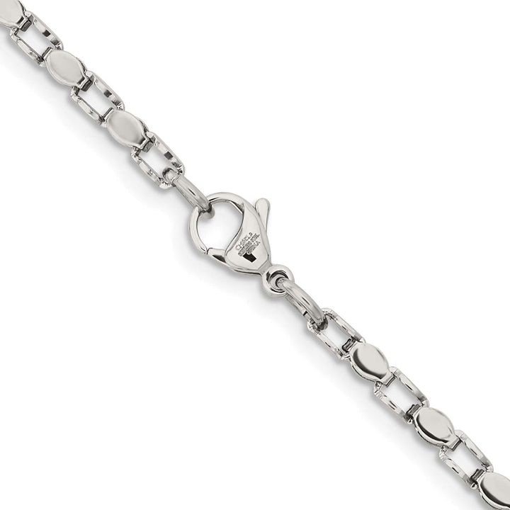 Chisel Stainless Steel Fancy Link 20in Chain