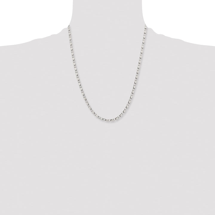 Chisel Stainless Steel Fancy Link 22in Chain