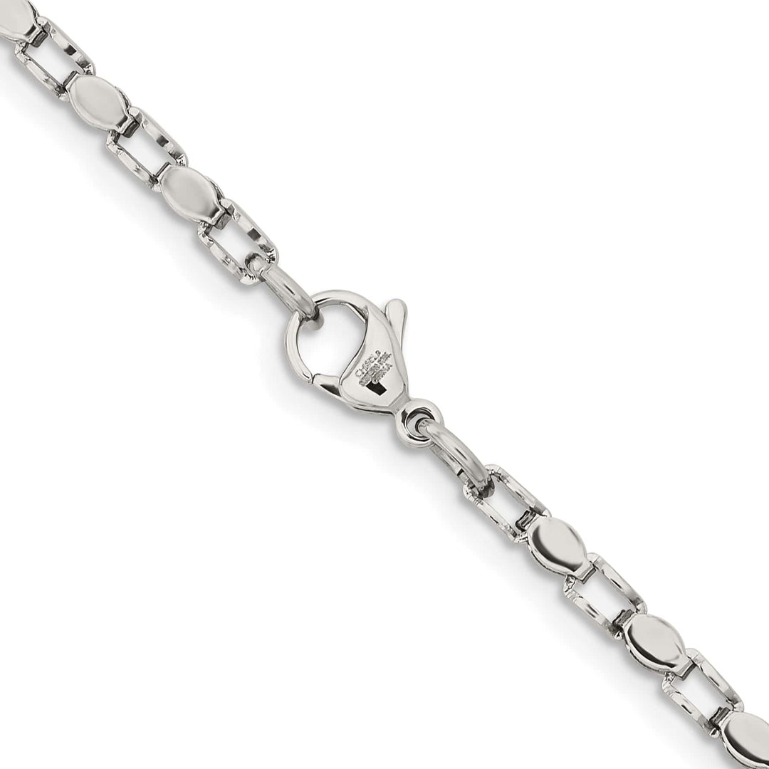 Chisel Stainless Steel Fancy Link 22in Chain